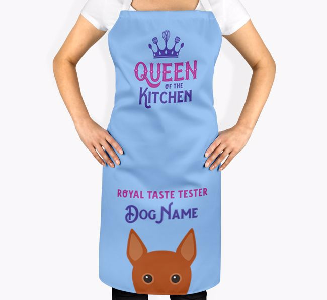 Queen of the Kitchen: Personalized {breedFullName} Apron